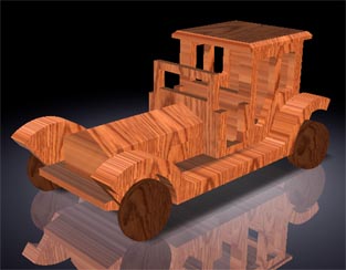 Woodcar for Racer